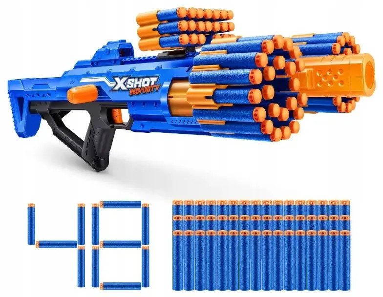 4894680027664 ZURU X-SHOT Insanity Berzerko 36610 Zuru 8990₽