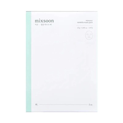 Mixsoon Centella Mask Pack 5pcs