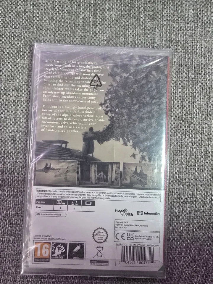 Mundaun Switch Brand New W/ Protector - Image 2 of 3