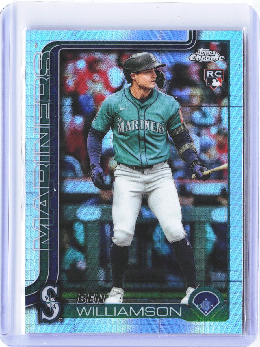 2025 Topps Chrome Update #USC168 Ben Williamson Prism Refractors