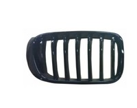 Gitter Grill Vorne Links FÜR BMW X4 F26 M-TECH AB 2014 Schwarz GlÄNzend