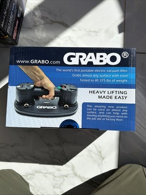 GRABO Nemo Electric Vacuum Suction Cup NEW