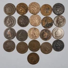 1865 Indian Head Penny Lot of 24 Coins Exact Shown