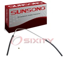 Sunsong Cooler To Pump Power Steering Return Line Hose for 2002-2006 GMC dh