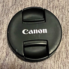 Canon E-58II 58mm Front Lens Cap for 58mm Lens Front Snap-On Snap-Clips