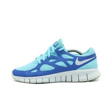 Nike Damen Free Run 2 Schuhe Blau/Türkis Mesh Atmungsaktiv Laufschuh EU 39