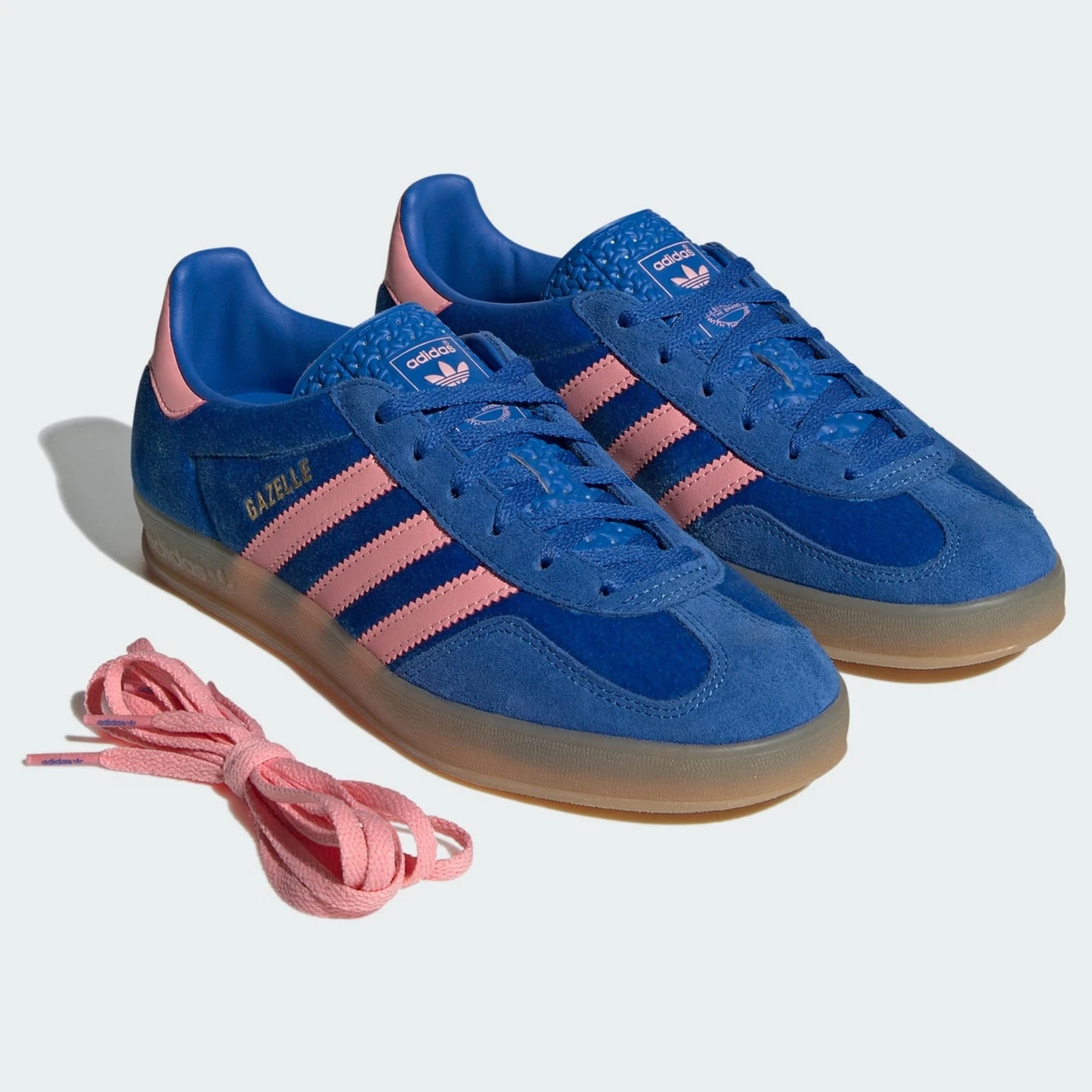 Gazelle Azul Adidas Gazelle Mujer H M Adidas Gazelle Indoor Blue Semi Pink  Spark (Women's) IG6785 US