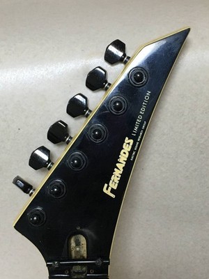 Electric Guitar Fernandes E451 Limited Edition Cream with Case