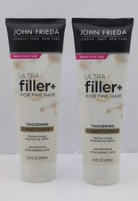 2 Pack John Frieda Ultra Filler + Thickening Conditioner 8.3 Oz Each