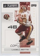 2007 Playoff NFL Playoffs Black 162/199 Ladell Betts #100 0b6