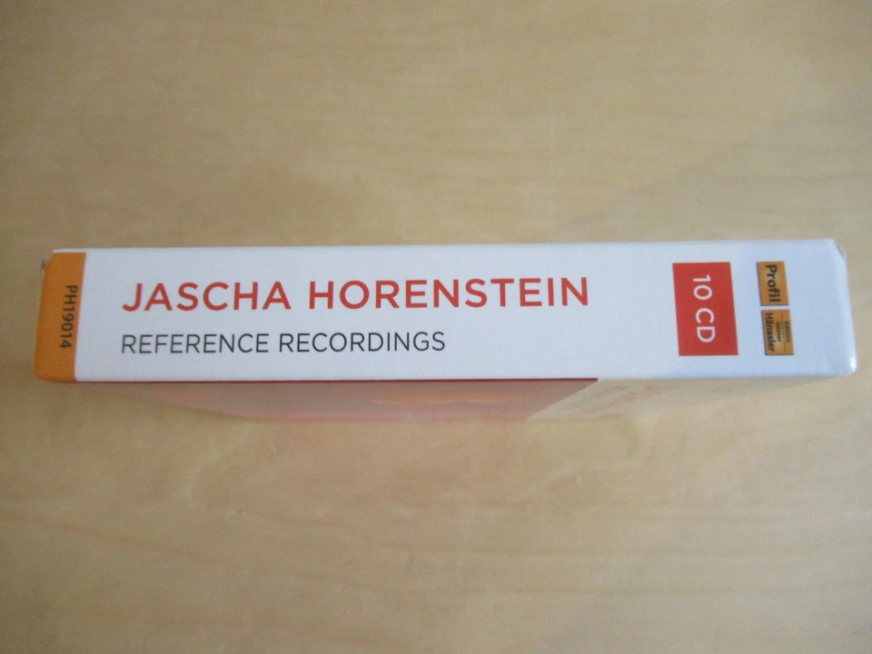 Jascha Horenstein-Reference Recordings-Arrau, Gitlis, Oistrakh u.a.-10er CD Box - Bild 3 von 4
