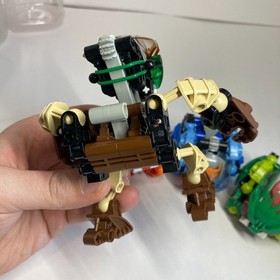 2002 Lego Bionicle BOHROK 8560 - 8565 Complete Set of 6 with Krana + Canister