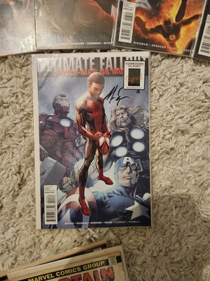 ULTIMATE FALLOUT  1 2 3 4 5 , 1ST MILES MORALES, 1-SIGNED /VARIANTS 