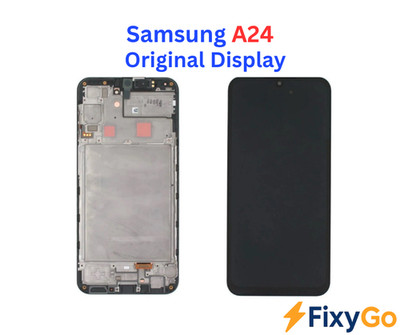 Samsung Galaxy A24 Display Original Bildschirm Touchscreen Schwarz Neu