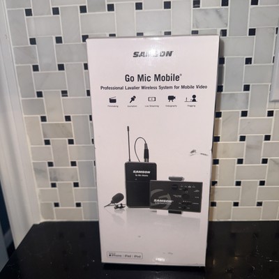 Samson Go Mic Mobile  Lavalier Wireless System for Mobile Pro Video Journalism