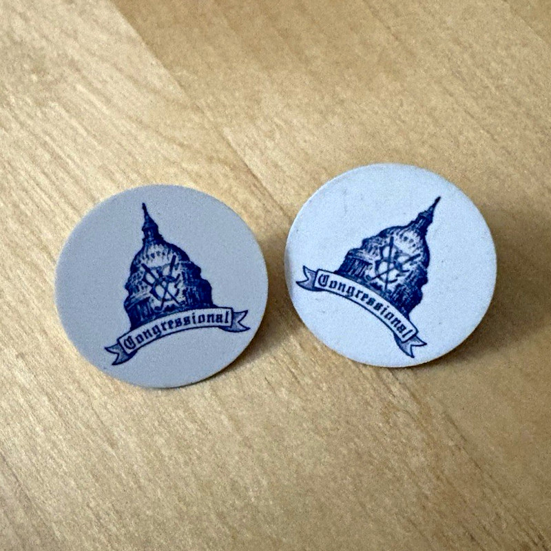 Congressional Country Club Ball markers 2pcs Top100 golf course