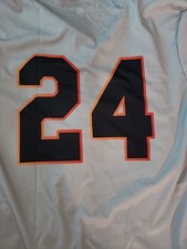 willie mays new york giants jersey 3d Printed Polyester Silky Smooth Light...