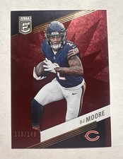 2023 Panini Donruss Elite - D.J. Moore #35 Maroon /149