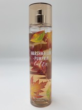 Bath  Body Works "MARSHMALLOW PUMPKIN LATTE " Fine Mist Body Spray 8oz NEW