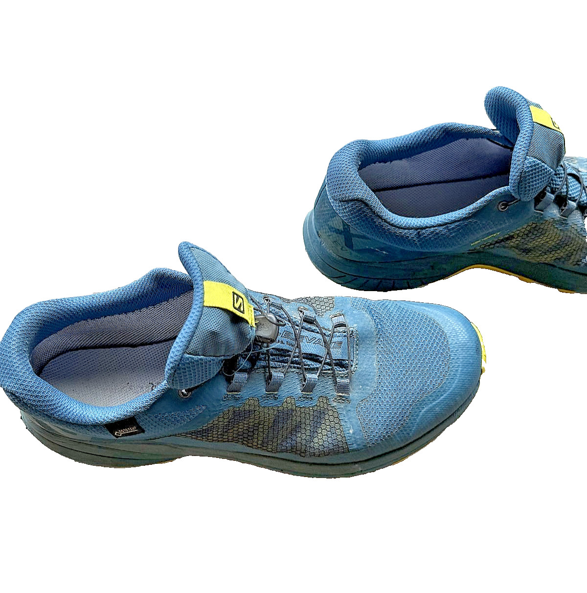 Size 11 - Salomon XA Elevate GTX Blue, Color: Blue/gray, Gor