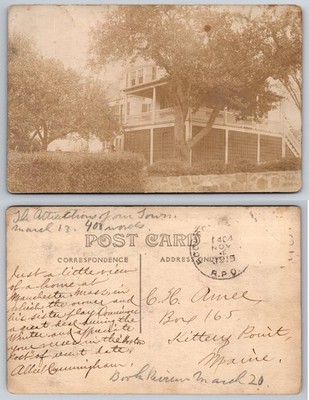 House Among Trees Postcard