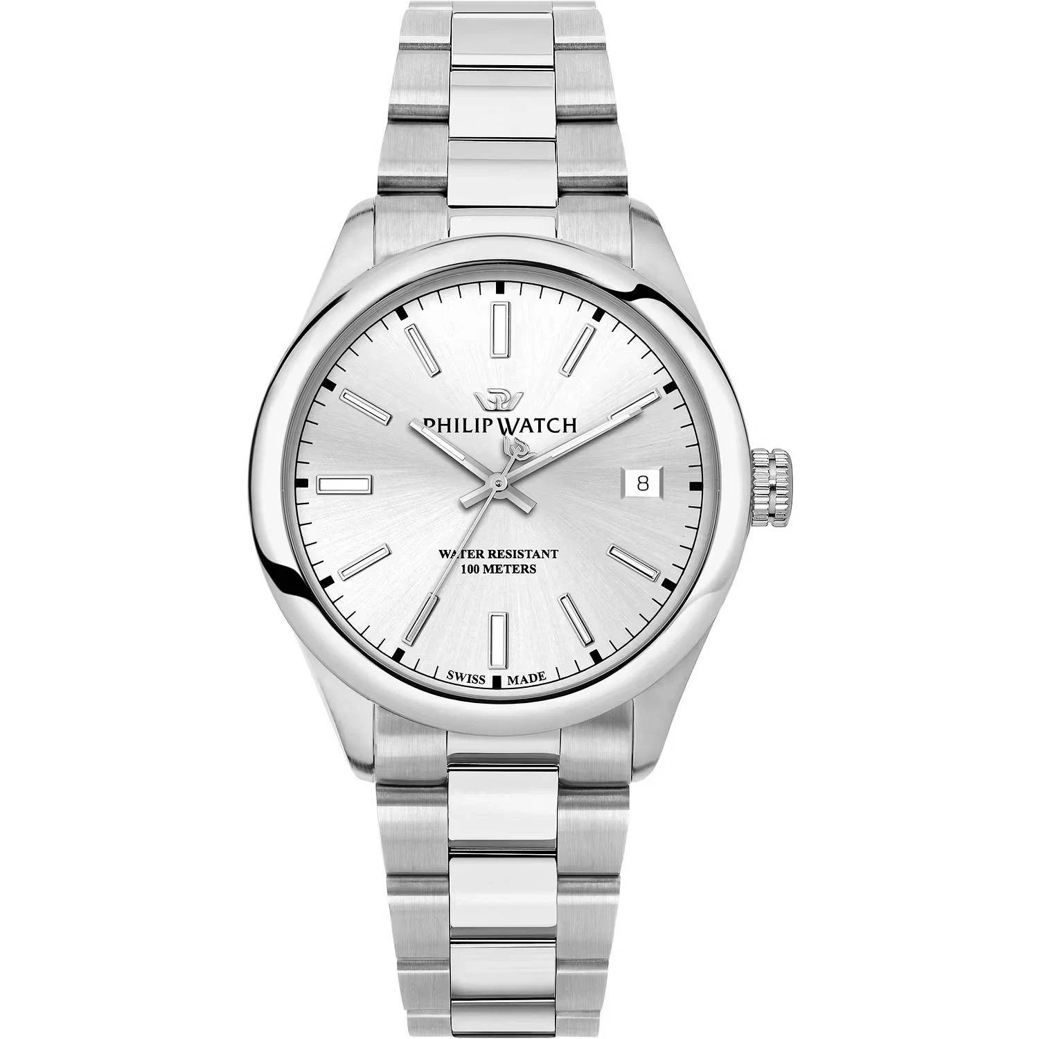 Philip Watch Caribe Urban R8253227004 Orologio Uomo Acciaio Silver 39mm