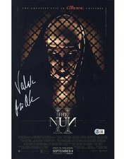 Bonnie Aarons signed 11x17 Poster Valak The Nun II Beckett Authentication