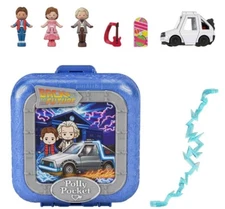 Polly Pocket Collector Back to the Future Compact 40th Anniversary Sealed NIB