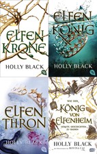 Holly Black Die Elfenkrone-Reihe Band 1-4 + 1...