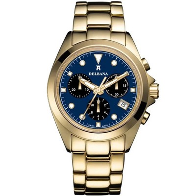DELBANA Ravenna Chronograph Swiss Made Watch 42701.764.6.041
