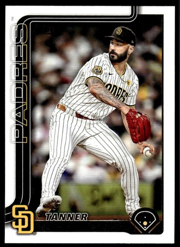2025 Topps 162 Tanner Scott San Diego Padres Baseball Card