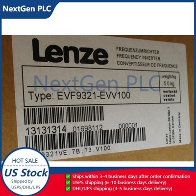 EVF9321-EVV100 1PC NEW Sealed Lenze 9300 Vector Inverter Drive EVF9321-EVV100