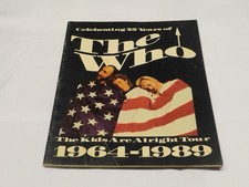 The Who The Kids Are Alright Tour 1964-1989 Concert Program Book