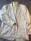 Vintage Arnold Palmer Linen Single Breasted Sportcoat Blazer Jacket Size 48R USA