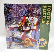WARM WINTER'S DAY New / Sealed 1000 Piece 19.25" x 26.6" Puzzle by Cobble Hill