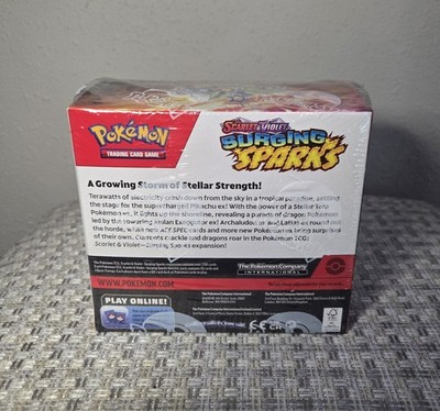 Pokemon TCG - Surging Sparks Booster Box English New Factory Sealed | eBay Pokemon TCG - Surging Sparks Booster Box English New Factory Sealed | eBay
