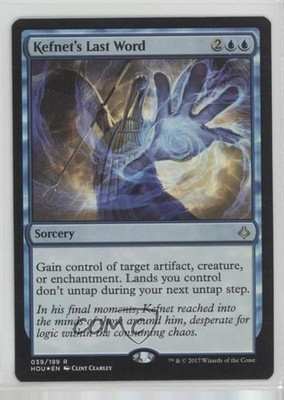 Kefnet's Last Word Foil Magic: Hour of Devastation HOU #039