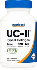 Nutricost UC-II Collagen (40mg) 120 Capsules - With Undenatured Type II Collagen