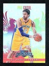 2013-14 Panini Crusade Crusade Red 24/349 Pau Gasol #118 HOF c8r