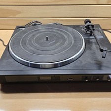 Sanyo TP 420 Semi-Automatic Turntable Record Player WORKS BUT PARTS REPAIR ONLY