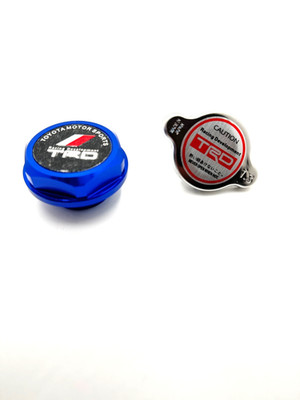 07 - 14 TOYOTA FJ TRD PERFORMANCE ENGINE OIL FILLER CAP RADIATOR CAP TYPE A CAP
