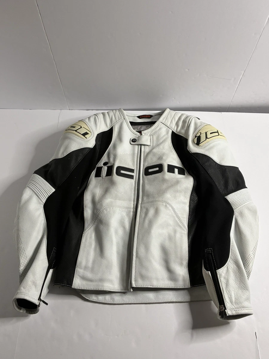 Icon White Motorcycle Jackets for sale | eBay