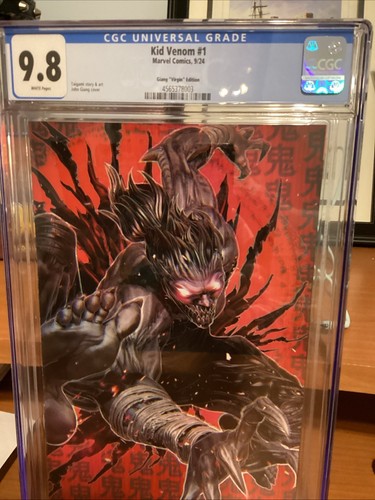 Kid venom - John Giant Virgin Variant Car-I CGC 9.8 Excl For 2024 - Picture 2 of 4