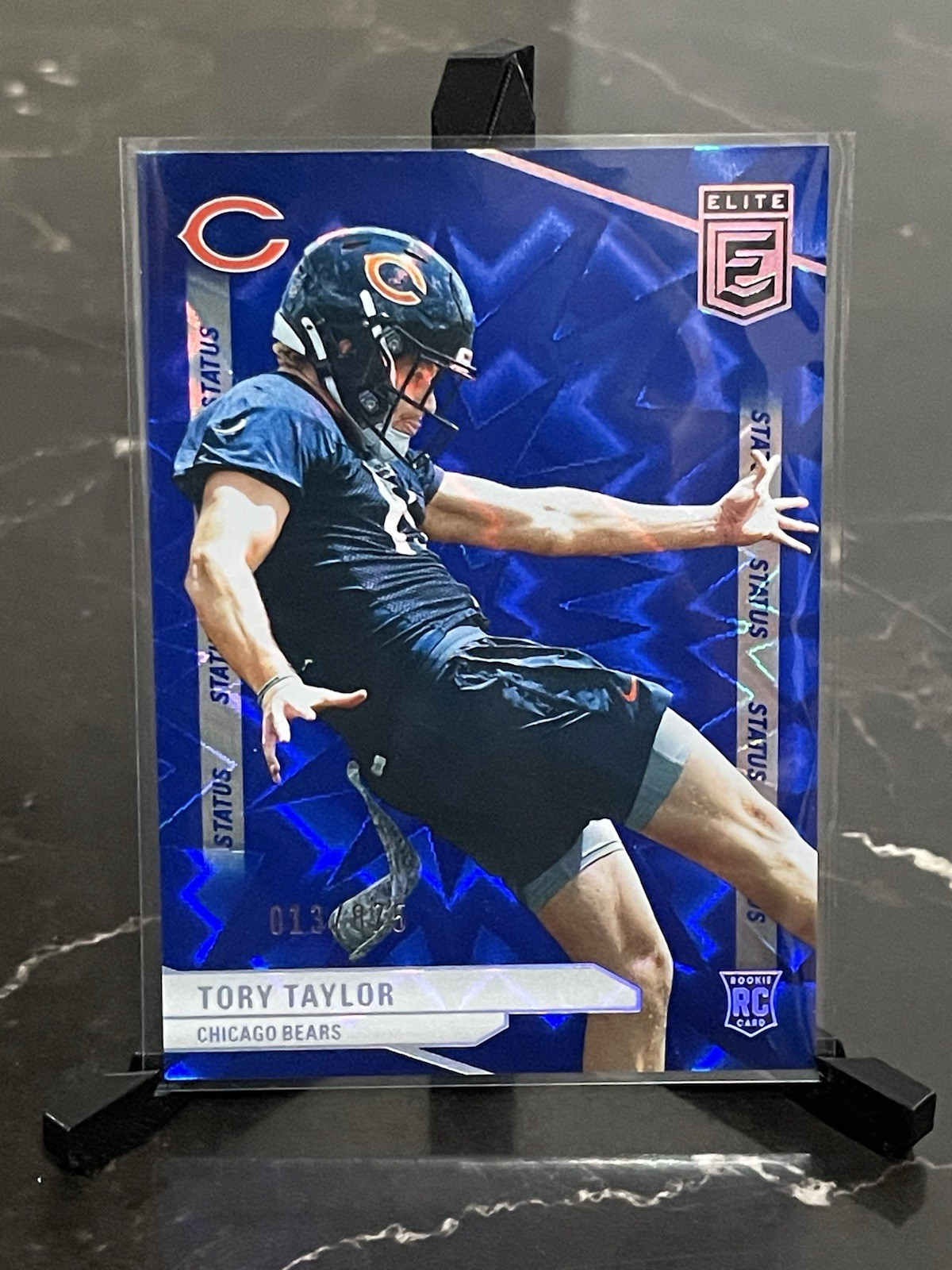 2024 Panini Donruss Elite Rookies Tory Taylor #101 Status Explosion /875 (RC)