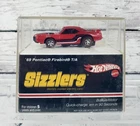 Hot Wheels Sizzlers red 1969 Pontiac Firebird T/A