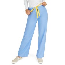 Medline AngelStat Unisex Scrub Pants with Angelica Color Coding - Ceil Blue Sty