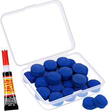 Billiard Pool Cue Tips Replacement Repair Kit...