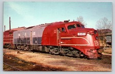 Rock Island 621 Alco DL-109 Train Postcard Memphis TN 1966 Audio-Visual