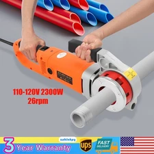 1/2" - 2 Inch Handheld Electric Pipe Threader Threading Machine W/6 Pipe Cutter