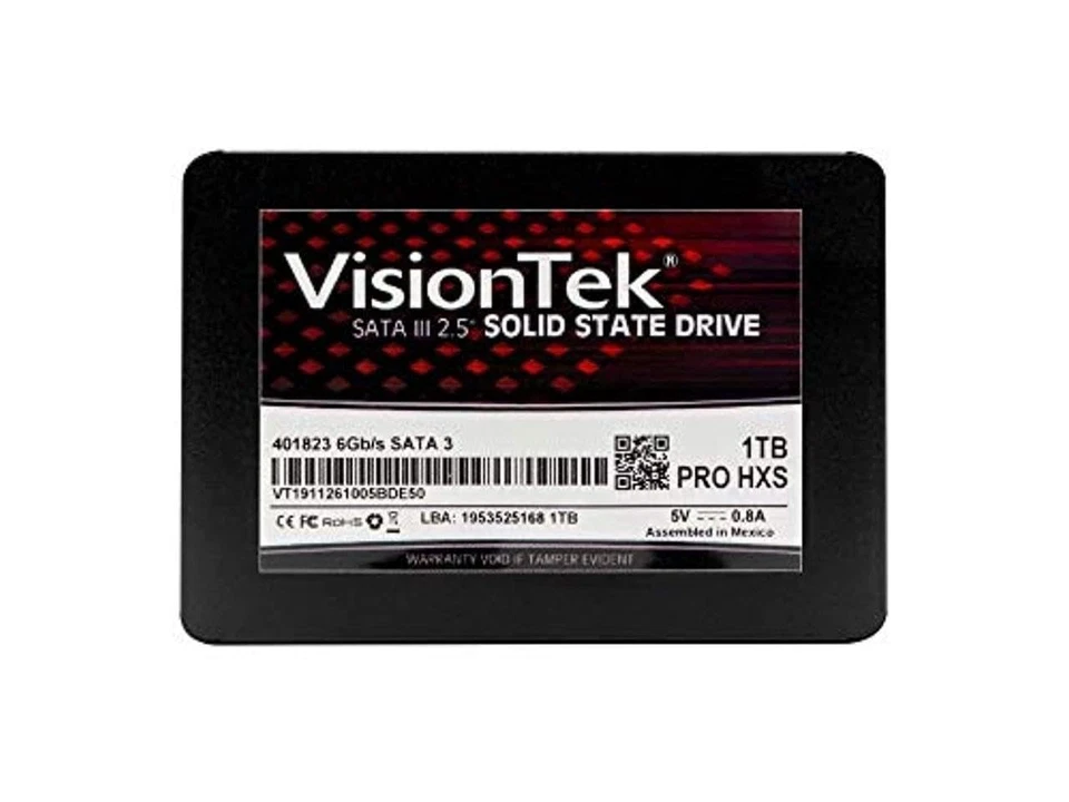 VisionTek PRO HXS 7mm 2.5 Inch SATA III SSD - 1TB - Desktops,Laptops,Mac Systems - Image 4 of 4